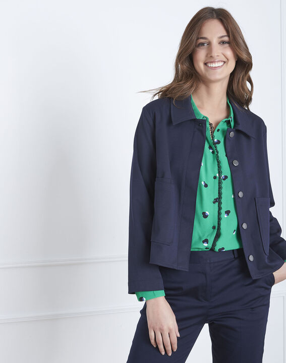 Veste marine courte Felicia | 1-2-3 Veste marine courte Felicia PhotoZ | 1-2-3