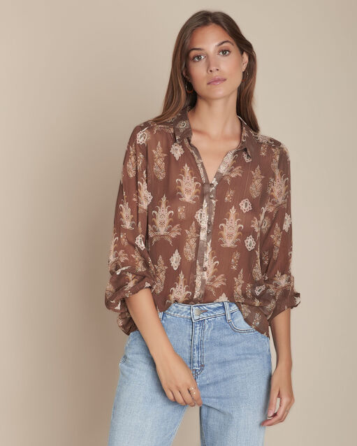 Bedruckte Bluse Meredith (2) - Maison 123