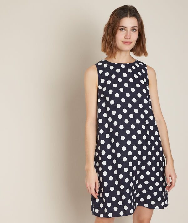Robe en lin à pois Rosie | 1-2-3 Robe en lin à pois Rosie PhotoZ | 1-2-3