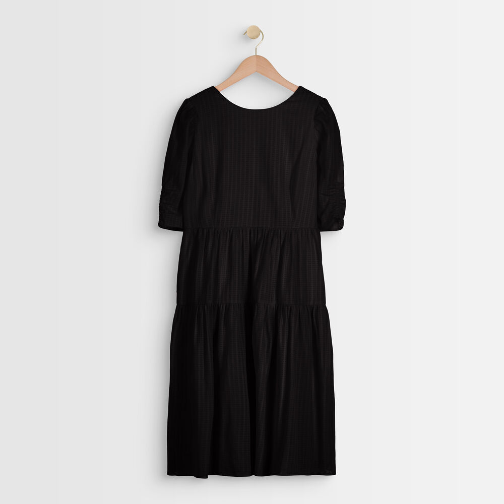 Ausgestelltes kleid schwarz lorene noir.
