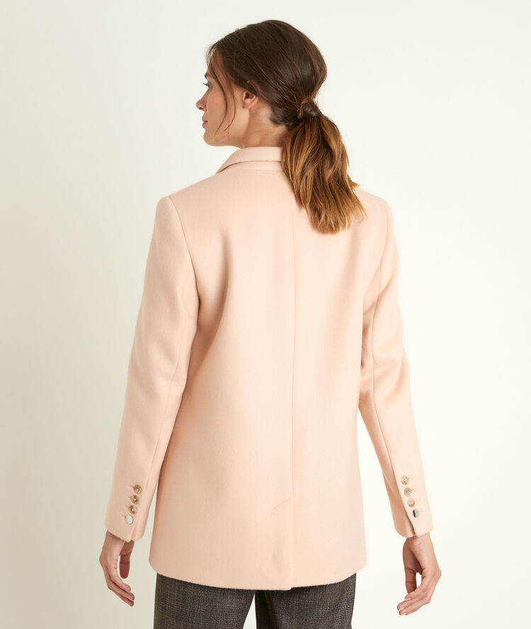 Manteau en laine mélangée oanel buvard.