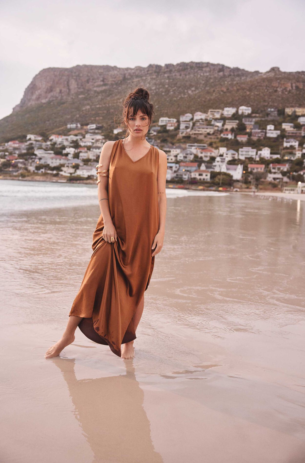 Robe satinée amie Maison 123 taille L