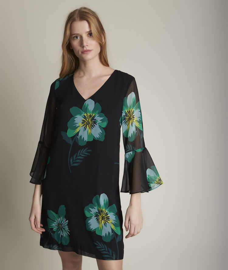 Robe imprim&eacute;e astrid cypres.