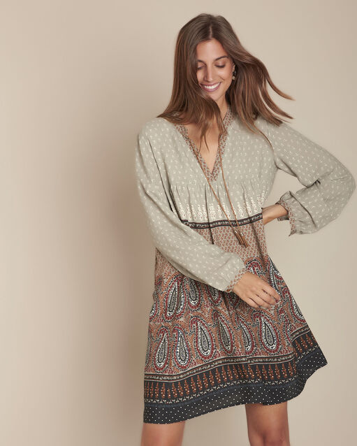 Robe imprimé cachemire Ivanity (1) - Maison 123