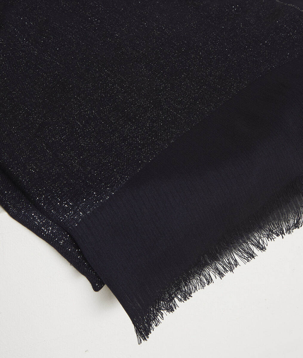 Foulard marine métallisé New Osiris | 1-2-3 Foulard marine métallisé New Osiris PhotoZ | 1-2-3