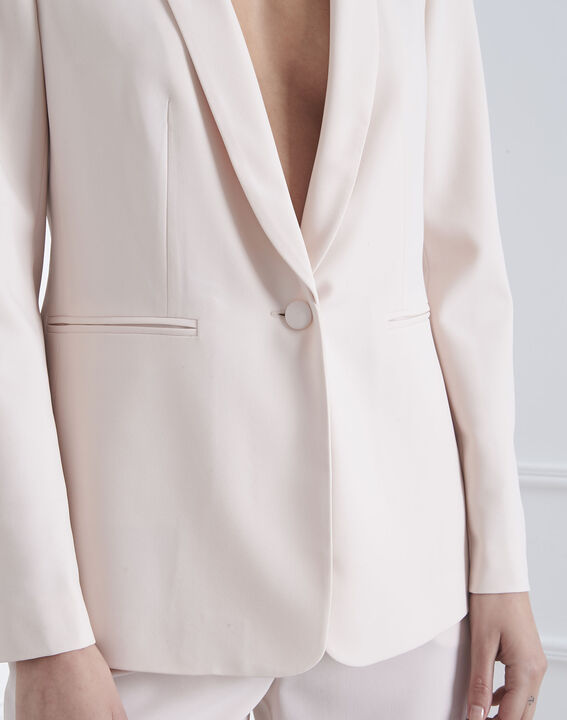 Veste poudre col chale Stella | 1-2-3 Veste poudre col chale Stella PhotoZ | 1-2-3