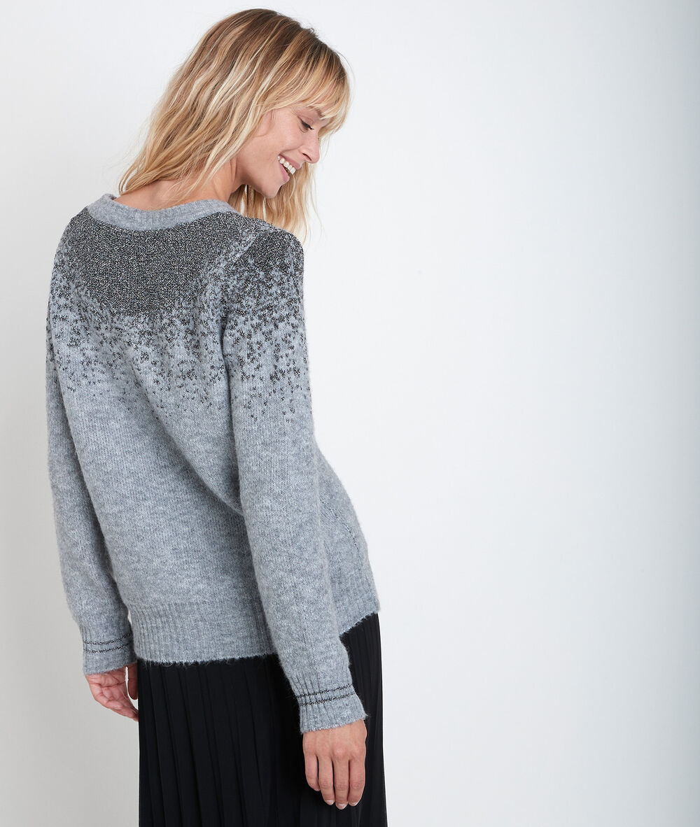 Pull fantaisie romarie chine moyen.