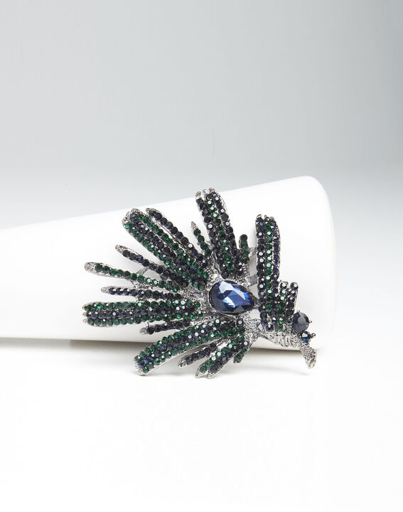 Broche épis pierres vert foncé Xylo | 1-2-3 Broche épis pierres vert foncé Xylo PhotoZ | 1-2-3