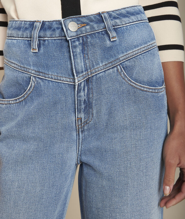 Le vintage straight jean steven glacier.