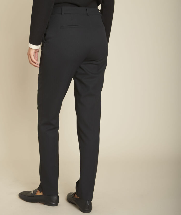 Pantalon droit étriers elsy noir.