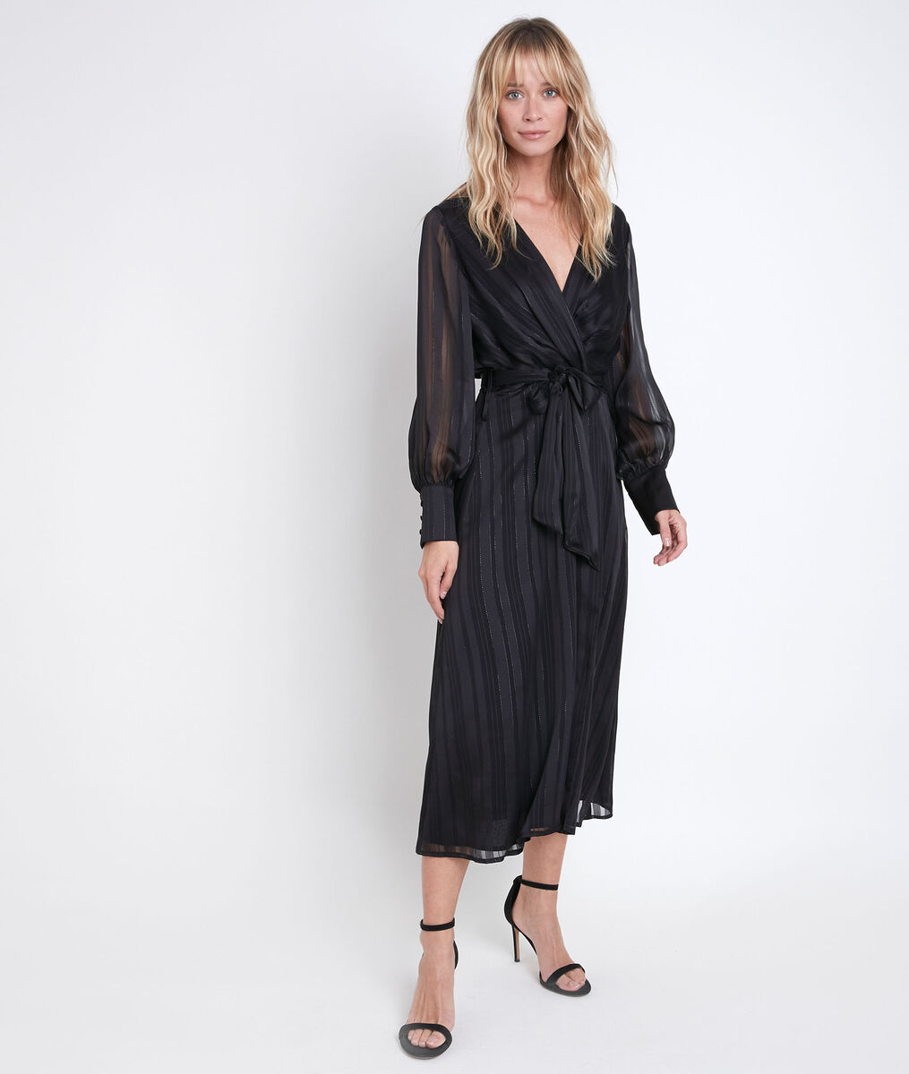 Robe longue portefeuille Catherine | 1-2-3 Robe longue portefeuille Catherine PhotoZ | 1-2-3