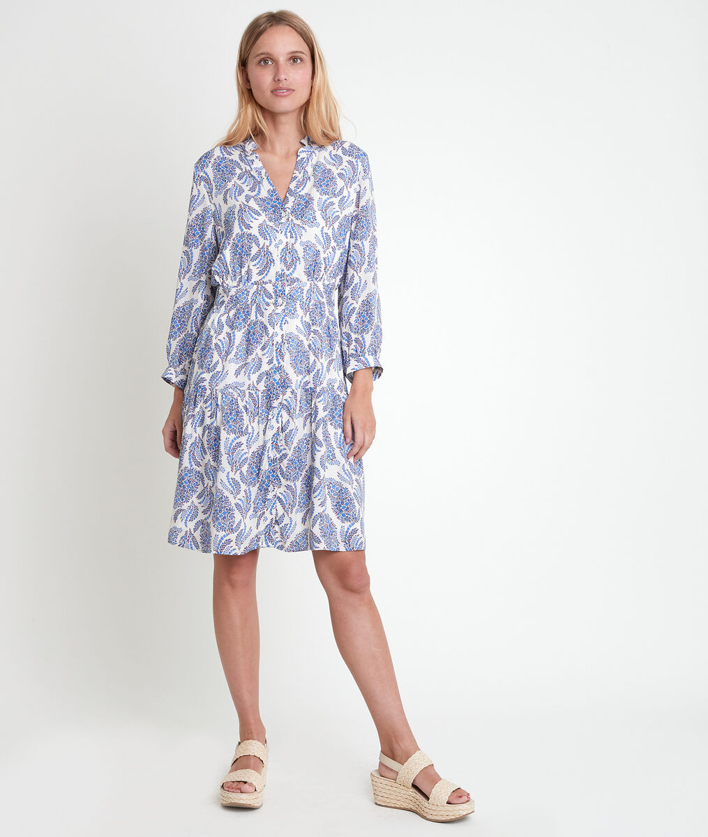 Robe myosotis imprimée Lovely | 1-2-3 Robe myosotis imprimée Lovely PhotoZ | 1-2-3