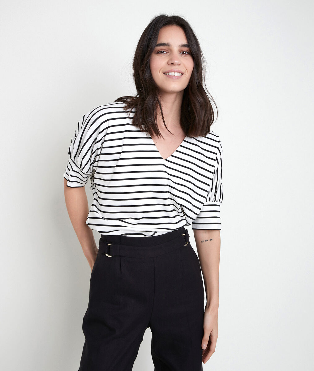 Tee-shirt rayé Inzo | 1-2-3 Tee-shirt rayé Inzo PhotoZ | 1-2-3