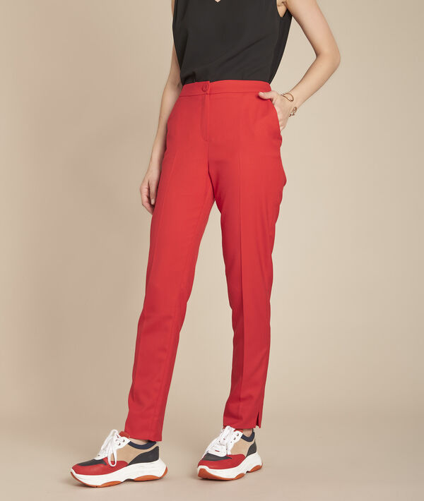 Pantalon rouge cigarette Emile | 1-2-3 Pantalon rouge cigarette Emile PhotoZ | 1-2-3