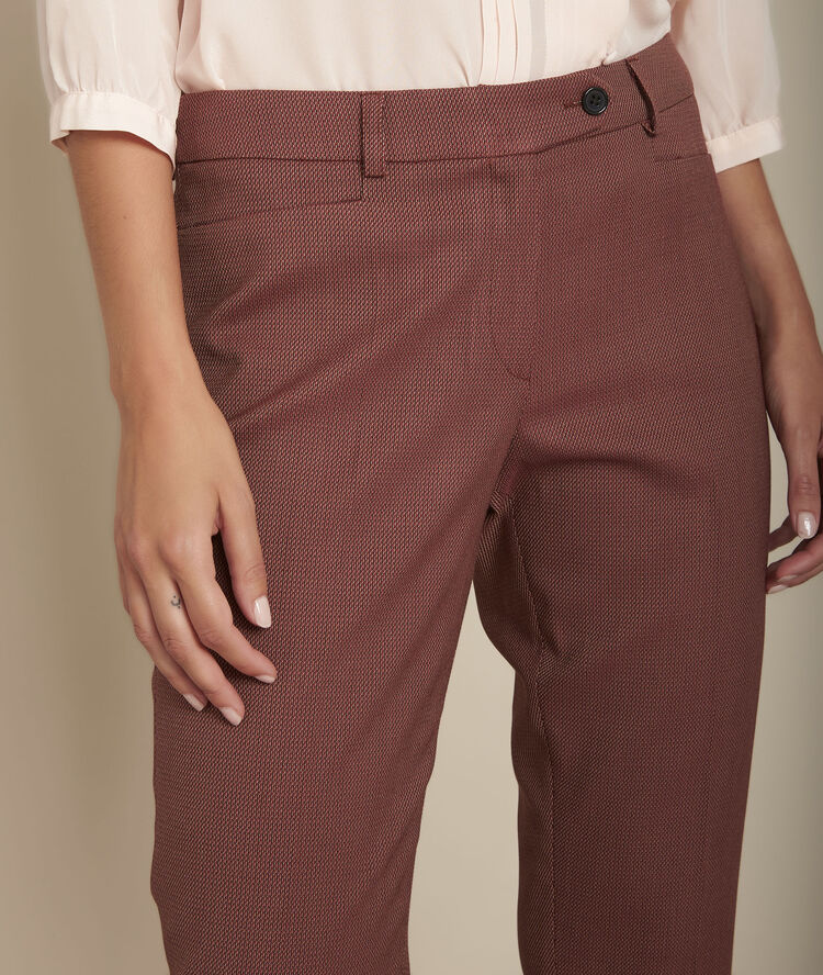 Pantalon faux uni valero caramel.
