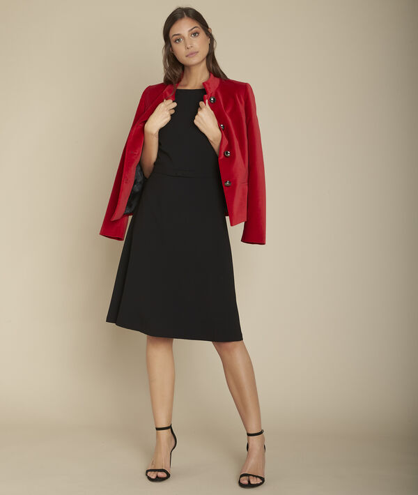 Rote Jacke aus Samt Bergame | 1-2-3 Rote Jacke aus Samt Bergame PhotoZ | 1-2-3