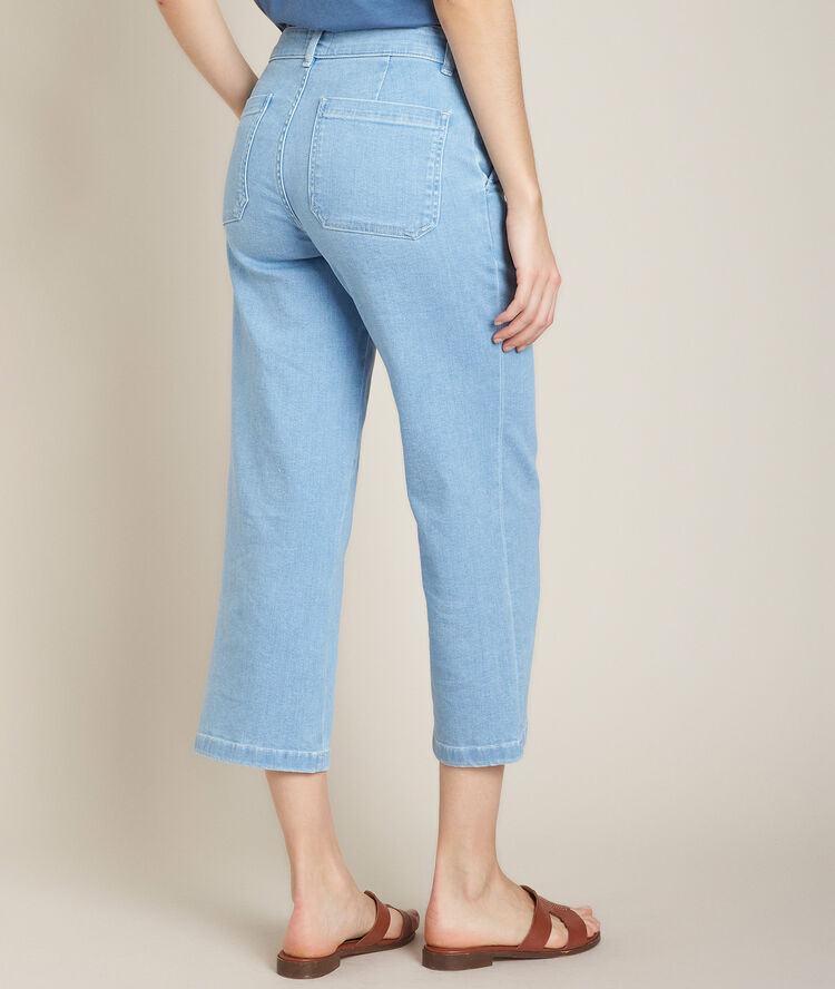 Jean cropped anita double stone.