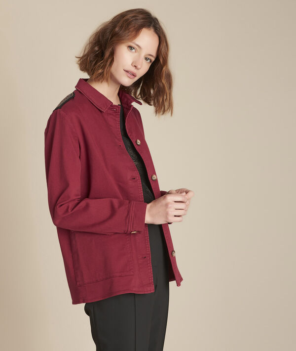Veste évasée merlot Biscuit | 1-2-3 Veste évasée merlot Biscuit PhotoZ | 1-2-3