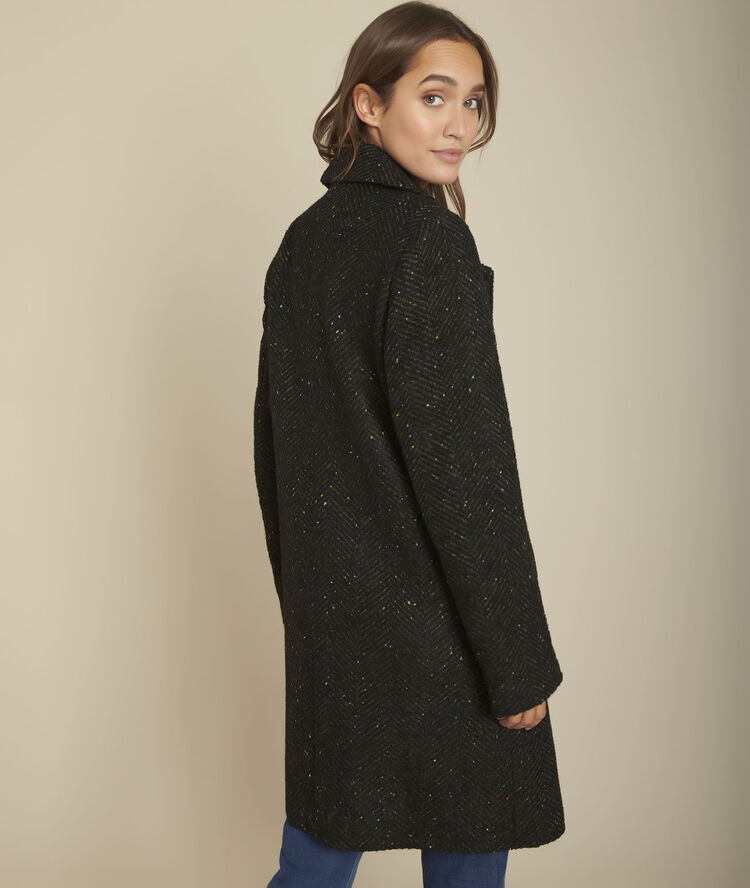 Manteau en laine cyprès teddy cypres.