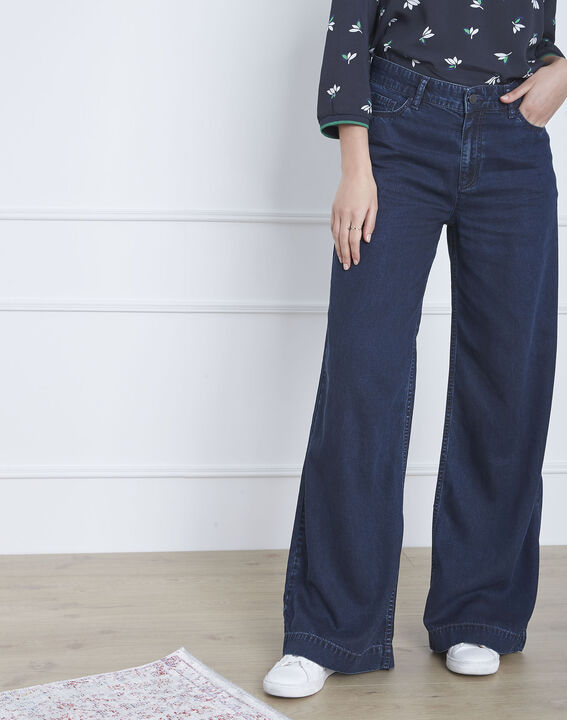 Jean flare taille haute Chamade | 1-2-3 Jean flare taille haute Chamade PhotoZ | 1-2-3