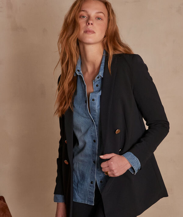 Veste en microfibre longue Florine | 1-2-3 Veste en microfibre longue Florine PhotoZ | 1-2-3