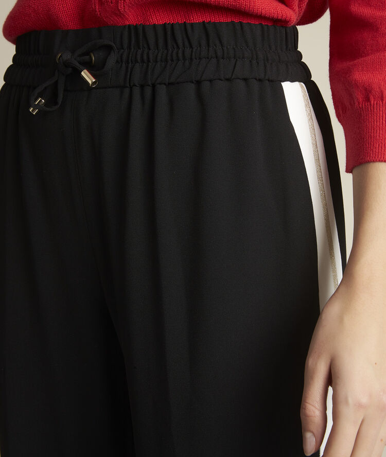 Pantalon droit jogging eder noir.