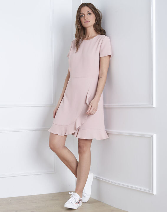 Robe poudre compacte volants Lison | 1-2-3 Robe poudre compacte volants Lison PhotoZ | 1-2-3