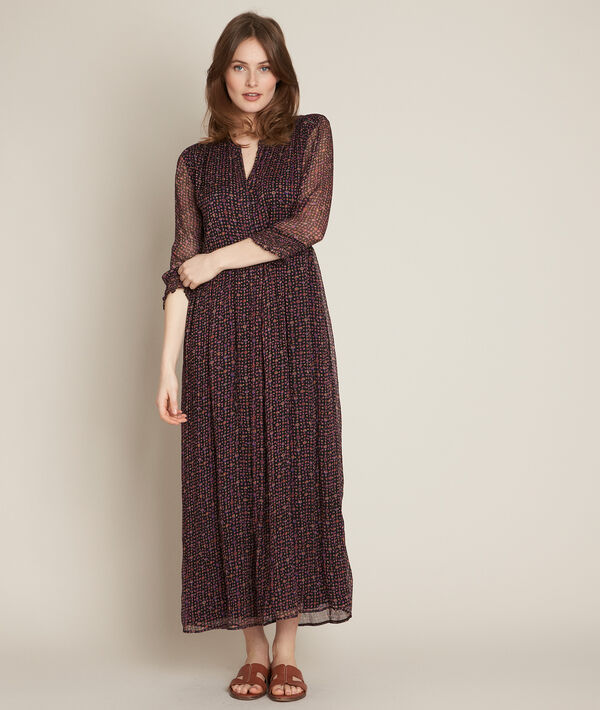Robe longue imprimé fleuri Libra | 1-2-3 Robe longue imprimé fleuri Libra PhotoZ | 1-2-3