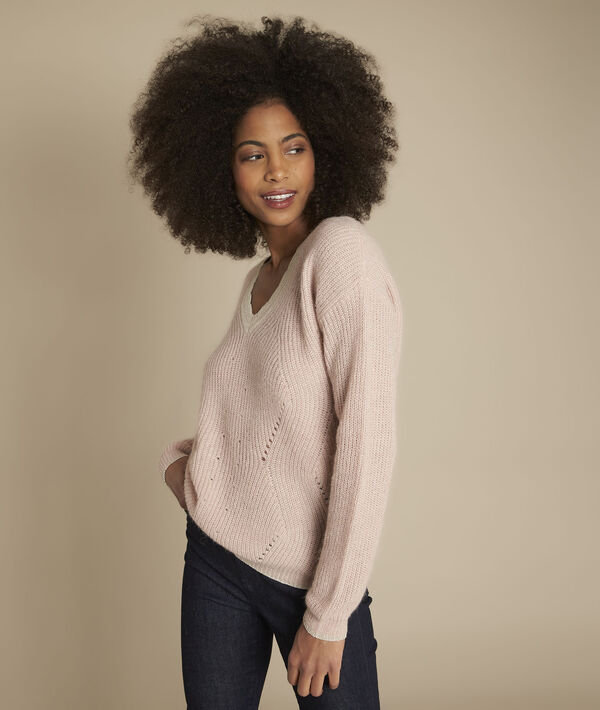 Pullover mit ausgefallenme Kragen Flamenco | 1-2-3 Pullover mit ausgefallenme Kragen Flamenco PhotoZ | 1-2-3