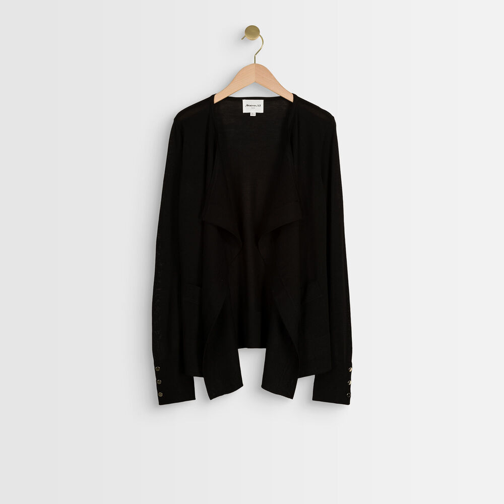 Gilet fluide reese noir.
