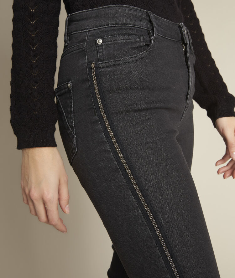 Jean slim noir alicia noir.