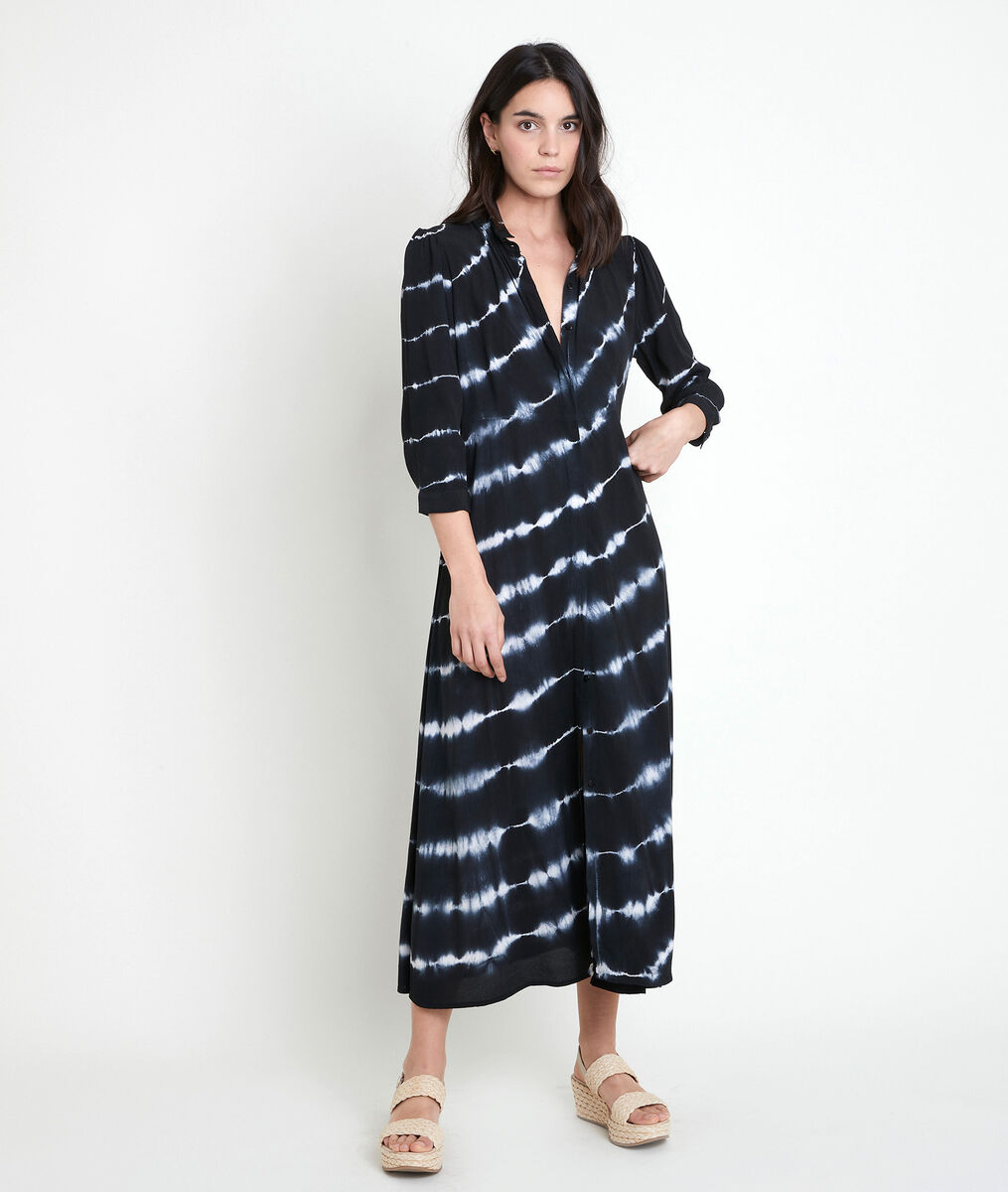 Robe chemise longue imprimée Laurice | 1-2-3 Robe chemise longue imprimée Laurice PhotoZ | 1-2-3