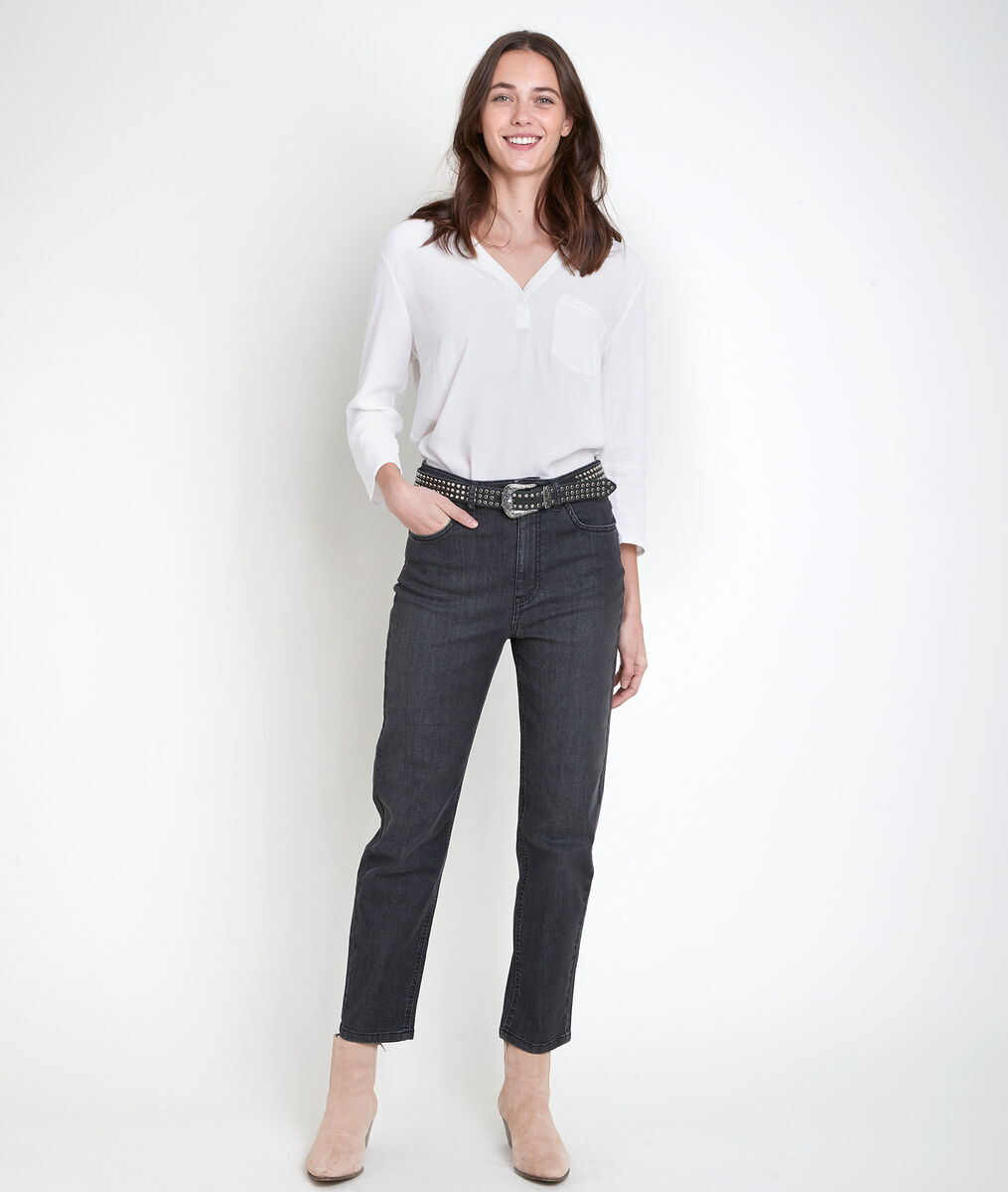 Le lovely mum : jean boyfriend noir Solene | 1-2-3 Le lovely mum : jean boyfriend noir Solene PhotoZ | 1-2-3