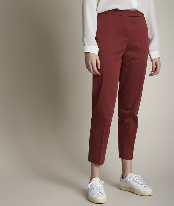 Pantalon cigarette porto Rubis | 1-2-3 Pantalon cigarette porto Rubis PhotoZ | 1-2-3