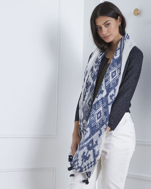 Gilet marine irisé ninon marine.