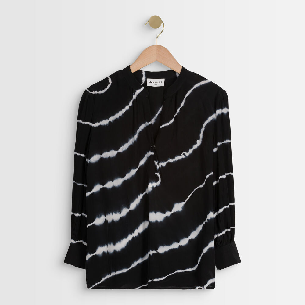 Blouse tie and dye tylia noir.