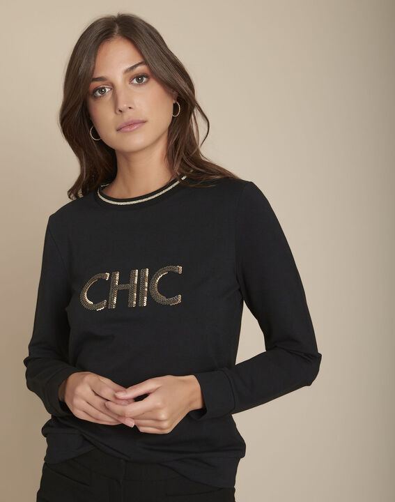 Sweat brodé Céleste | 1-2-3 Sweat brodé Céleste PhotoZ | 1-2-3