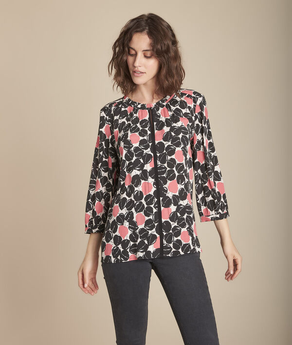 Blouse imprimé fleuri Maryse | 1-2-3 Blouse imprimé fleuri Maryse PhotoZ | 1-2-3