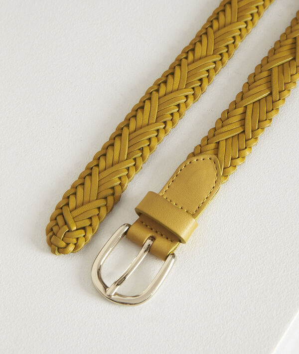 Ceinture tressée safran Altresse | 1-2-3 Ceinture tressée safran Altresse PhotoZ | 1-2-3