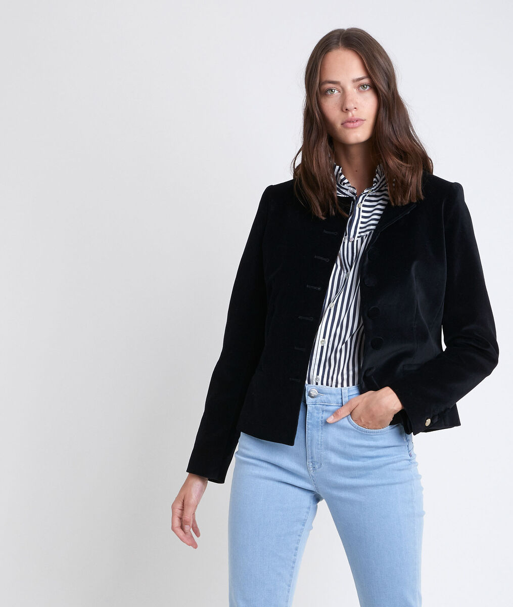 Veste en velours Tania | 1-2-3 Veste en velours Tania PhotoZ | 1-2-3
