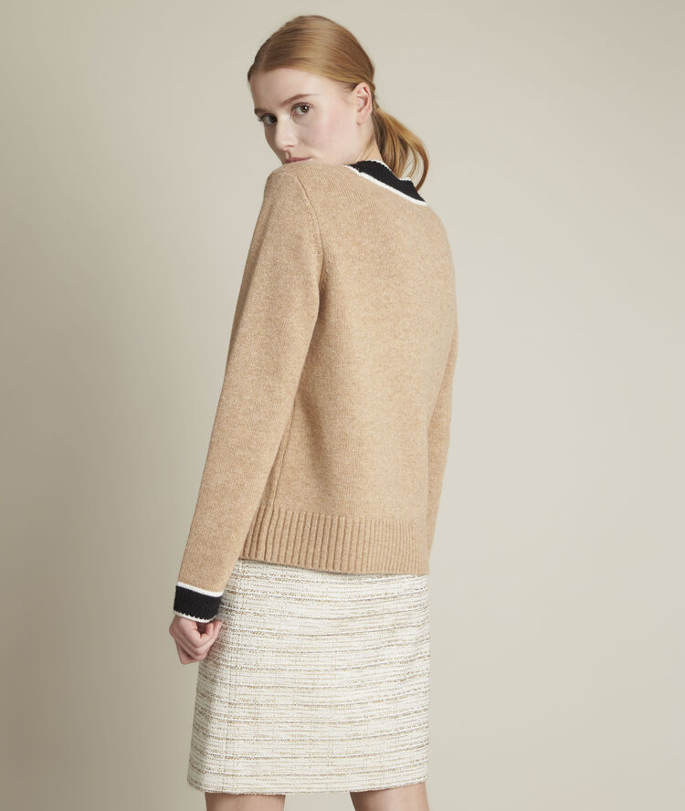 Gilet beige fontainebleau greige.