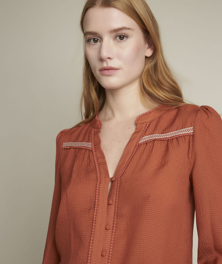 Blouse en soie elonie pasteque.
