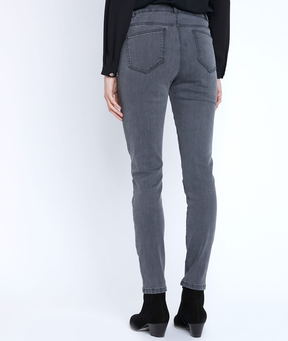 L'iconique slim jean à mini clous cosmo chine fonce.