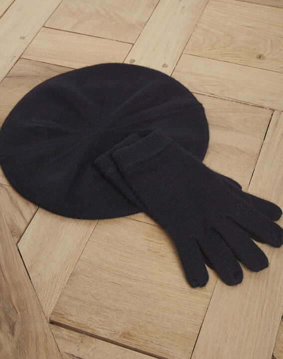 Gants en cachemire noirs Vermont | 1-2-3 Gants en cachemire noirs Vermont PhotoZ | 1-2-3