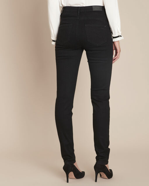 L'elégant push-up jean noir salima noir.