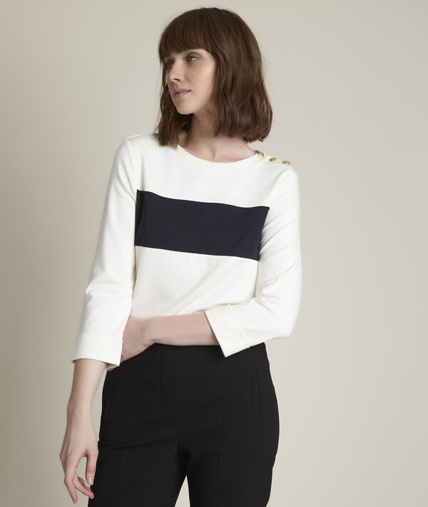 Sweat rayé Rivage | 1-2-3 Sweat rayé Rivage PhotoZ | 1-2-3