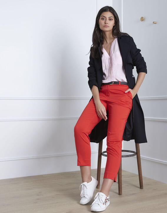 Pantalon corail cigarette Rubis | 1-2-3 Pantalon corail cigarette Rubis PhotoZ | 1-2-3
