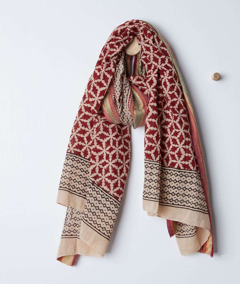 Foulard imprimé goyave Bolt | 1-2-3 Foulard imprimé goyave Bolt PhotoZ | 1-2-3