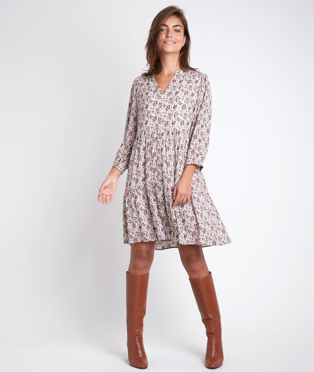 Robe imprimée Nadège | 1-2-3 Robe imprimée Nadège PhotoZ | 1-2-3