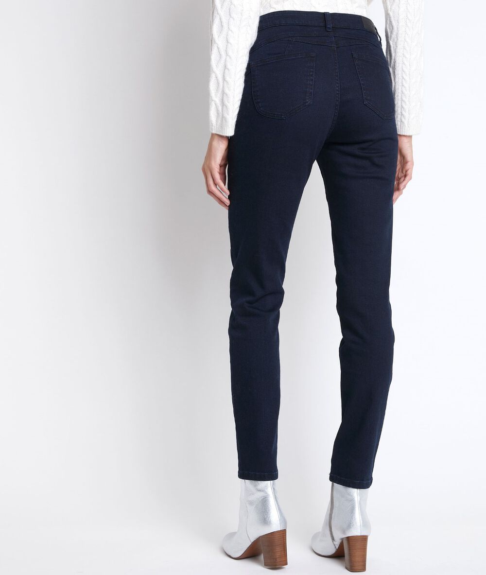 L'iconique slim blue black honore blue black.